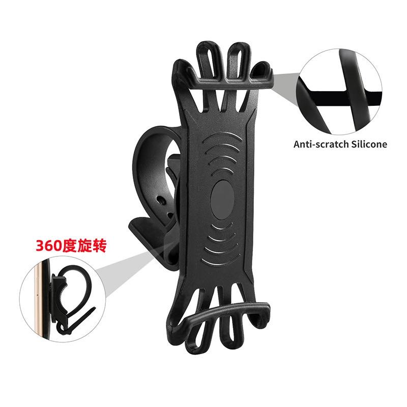 Giá đỡ điện thoại xoay 360 độ gắn xe đạp