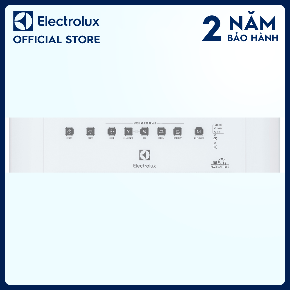 [Miễn phí lắp đặt] Máy rửa chén bát Electrolux ESF6010BW - 8 bộ chén dĩa