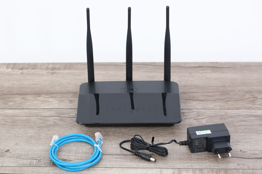 Bộ Phát Sóng Wifi Router Chuẩn AC750 D-Link DIR-809 Đen - Hàng chính hãng