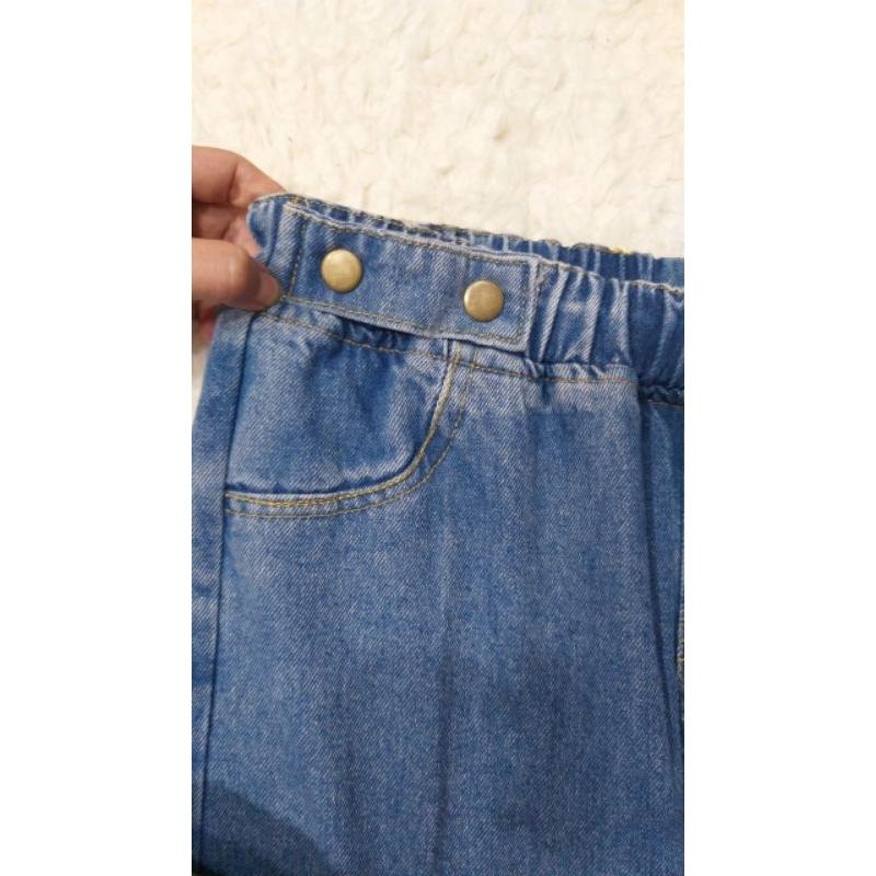 (QJX1)Quần jeans ống rộng size đại cho bé  24-43kg(vừa về)