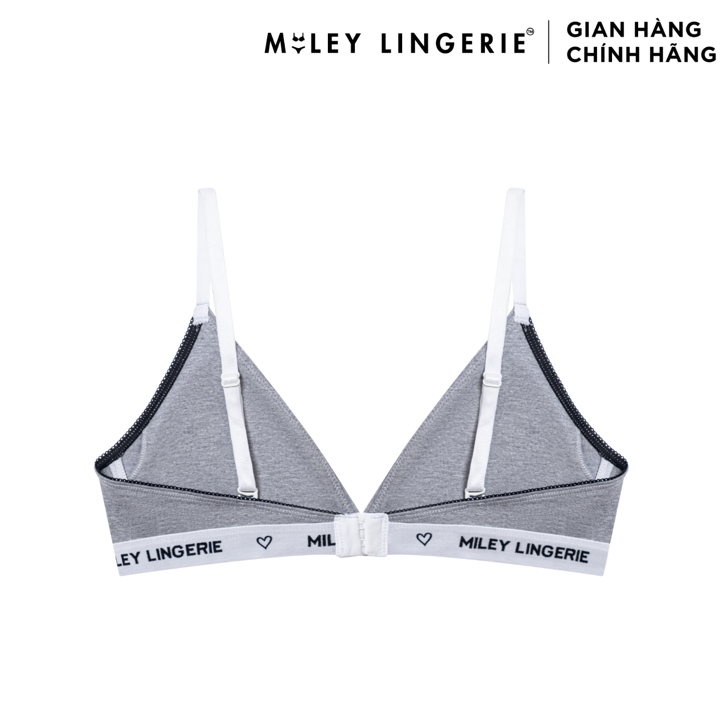 Áo Ngực Mút Mỏng Thời Trang Thể Thao Lưng Logo Chất Vải Cotton Thiên Nhiên BeingMe Miley Lingerie