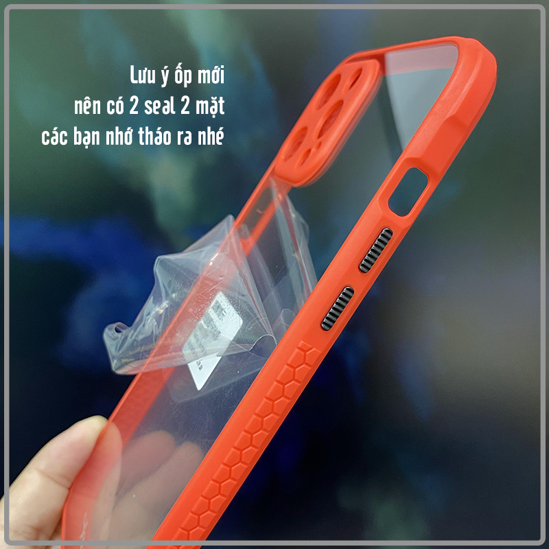 Ốp lưng chống sốc trong viền màu cho iPhone 12 Pro Max-12 Pro-12 / iPhone 11-11 Pro-11 Pro Max / iPhone X-XS-XR-XS Max / iPhone 7 Plus-8 Plus