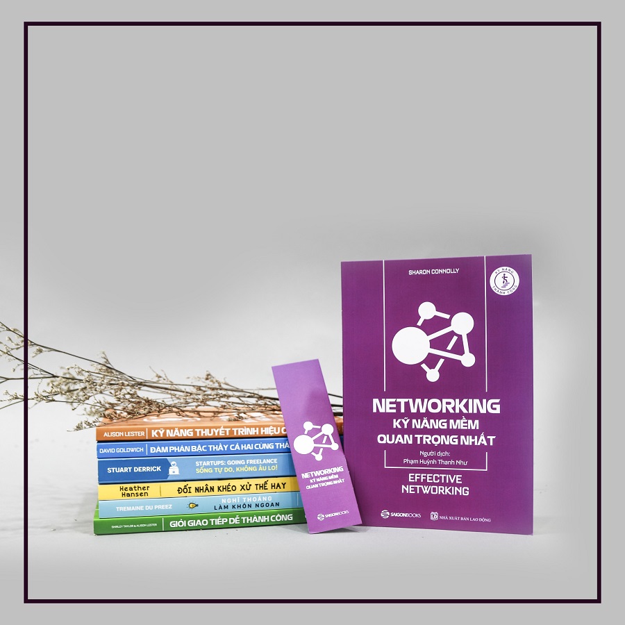 Combo 3 cuốn: Kỹ năng thuyết trình hiệu quả + Networking - kỹ năng mềm quan trọng nhất + Đàm phán bậc thầy cả hai cùng thắng