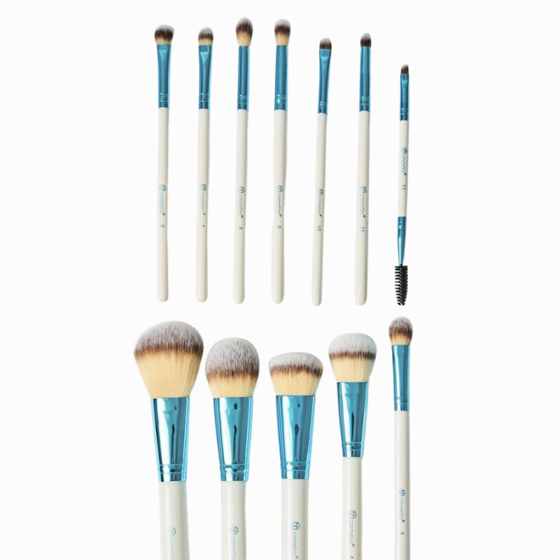 Bộ Cọ Trang Điểm BH COSMETICS Poolside Chic 12 Piece Brush Set