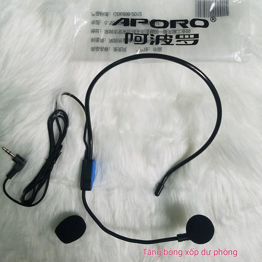 Mic trợ giảng có dây cao cấp, micro trợ giảng có dây cho giáo viên, micro dành cho Unizone, Takstar, Shidu