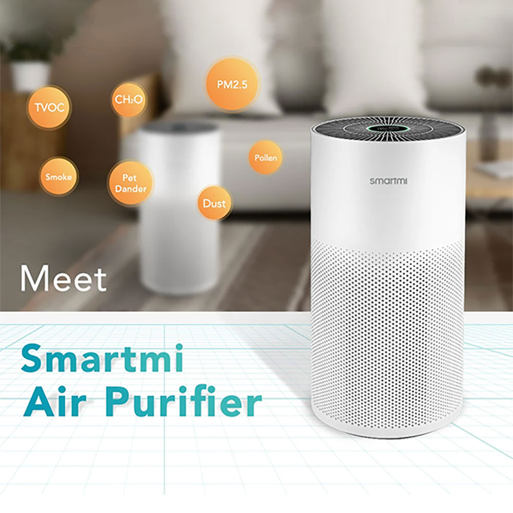 Máy lọc không khí Smartmi Air Purifier - Hàng Nhập Khẩu