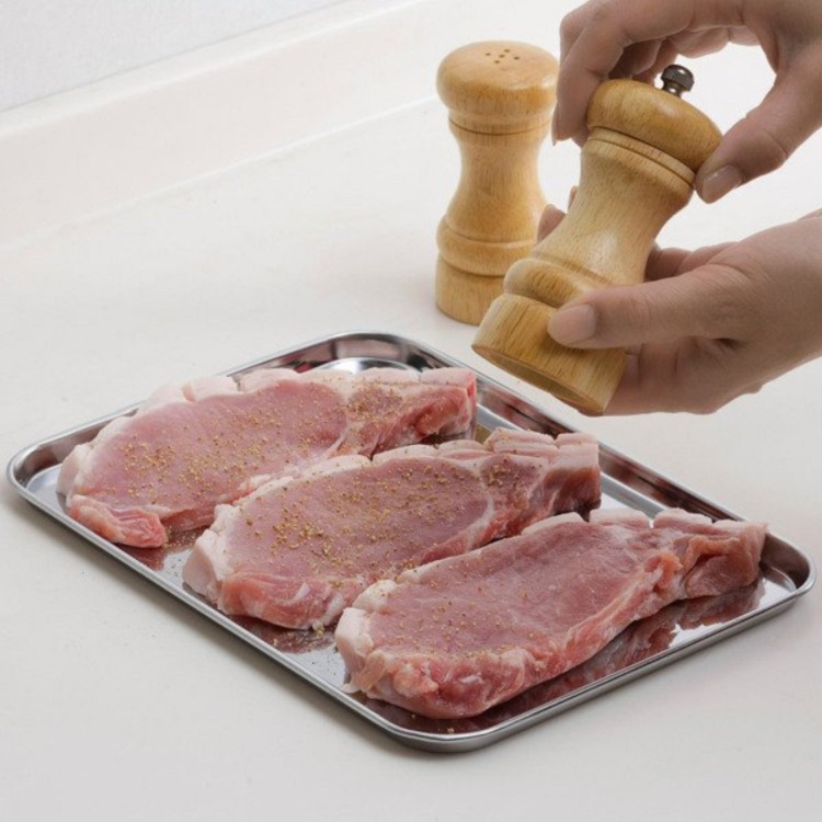 Khay inox đa năng nhà bếp Echo Metal - hàng nội địa Nhật Bản