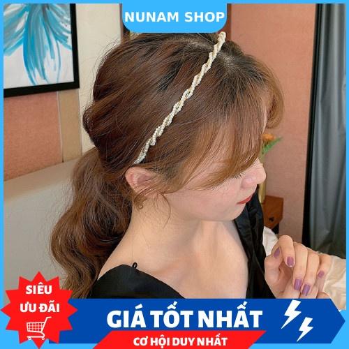 Cài tóc ng.ọc trai xoắn phong cách tiểu thư thanh lịch Nunam Shop