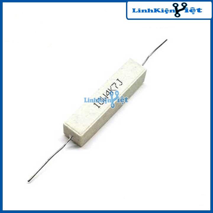 Trở Sứ 10W Giá Rẻ - Giá Trị Từ 0.47 Ohm Đến 330 Ohm
