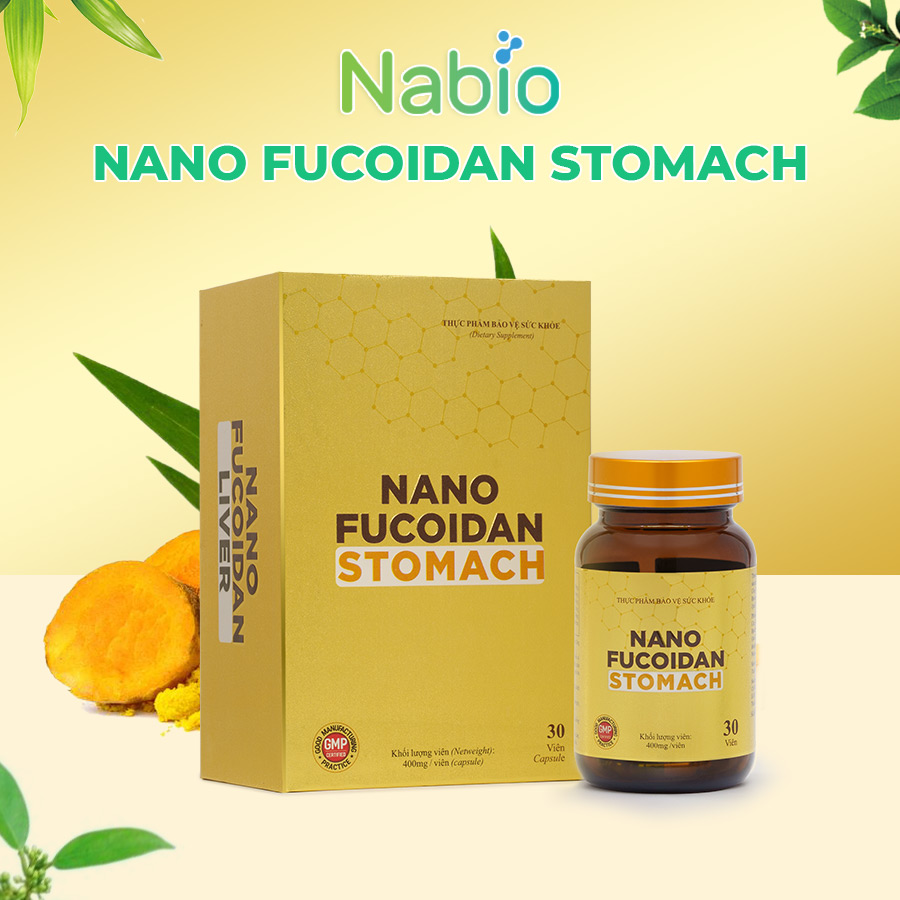 NANO FUCOIDAN STOMACH - HỖ TRỢ GIẢM NGUY CƠ VIÊM LOÉT DẠ DÀY
