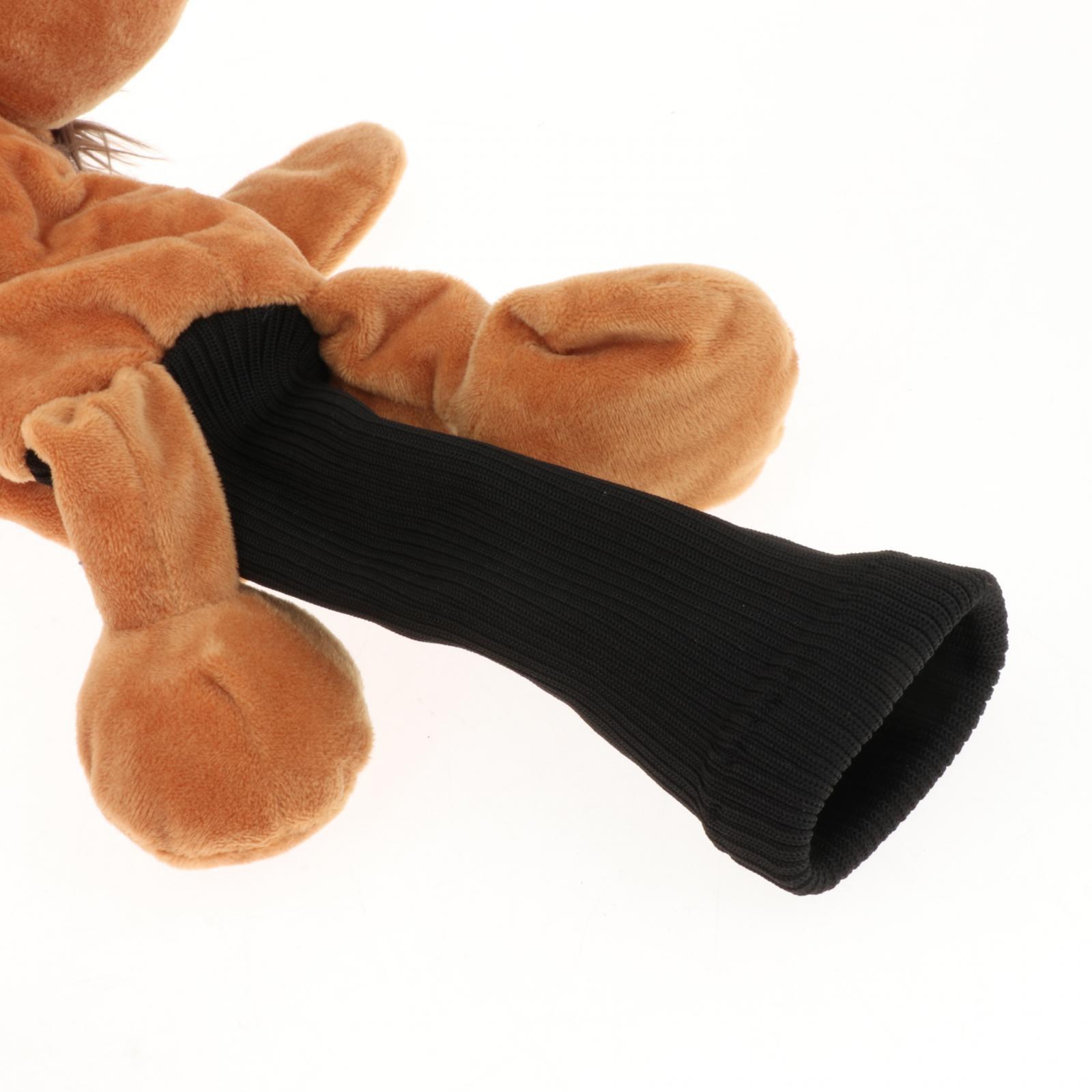 Golf Wood Headcover Golf Head Cover Plush Novelty Cute Durable Fashion Golf Head Cover Golf Driver Headcover for Outdoor Sports Unisex