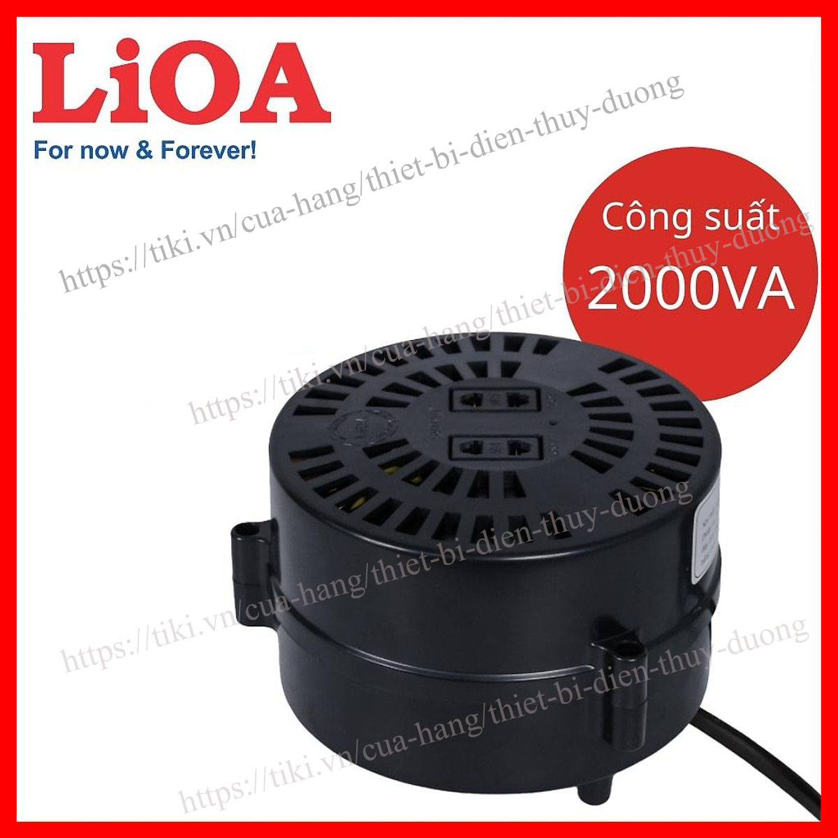 Biến Áp Đổi Nguồn Hạ Áp LiOA - Biến Áp Đổi Nguồn LiOA 1000/1200/1500/2000VA( Điện Vào 220V- Điện Ra 100/120V) - MITA