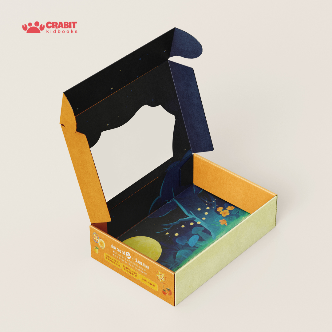 Set quà DIY Trung Thu - Múa rối đón trăng - Crabit Kidbooks