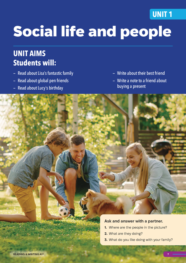 Sách - Dtpbooks - Smooth Skills Reading &amp; Writing A1+