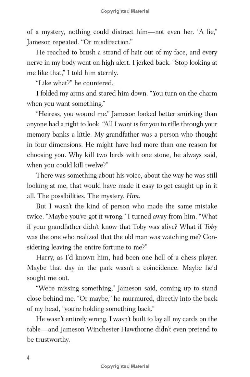 The Hawthorne Legacy (The Inheritance Games, Book 2)