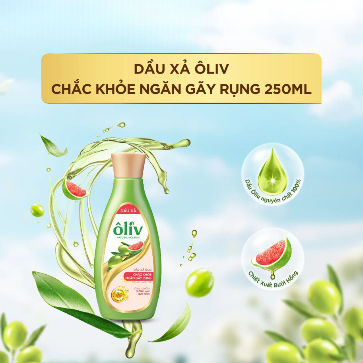 Dầu xả Ôliv Dưỡng Tóc - 250ml