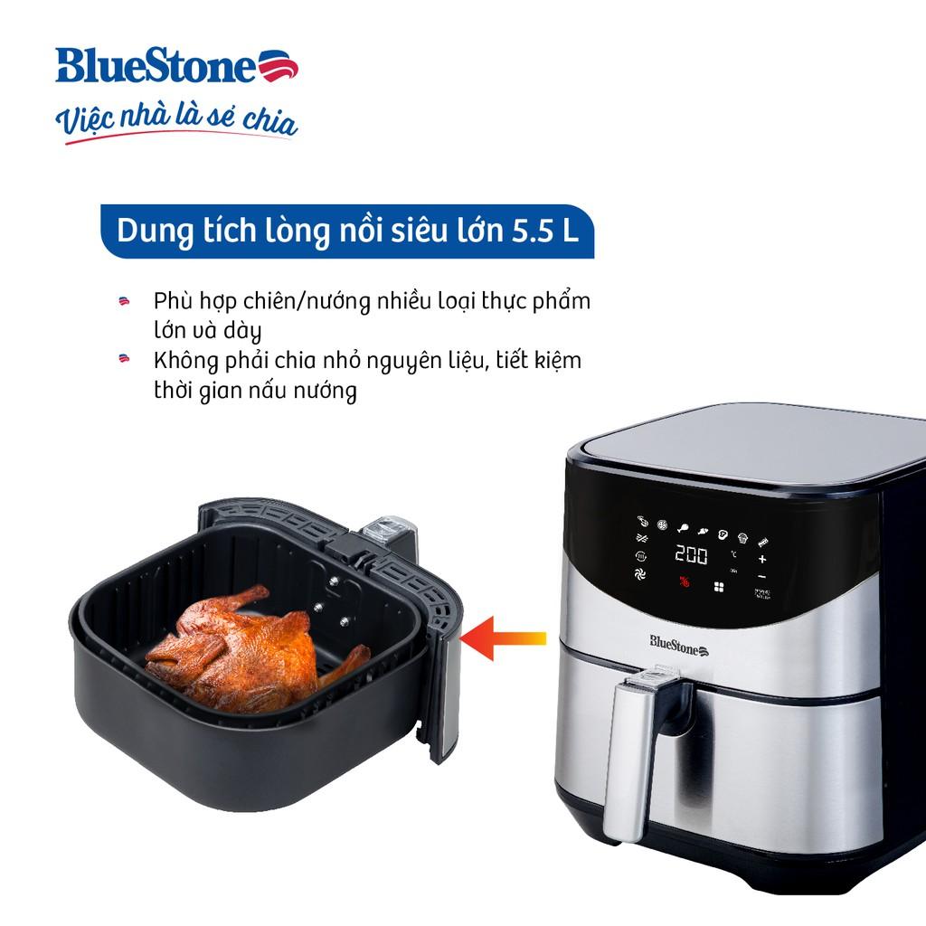 Nồi Chiên Không Dầu Điện Tử BlueStone AFB-5880 (5,5 Lít) - Hàng Chính Hãng