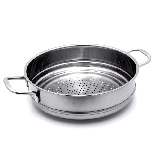 Xửng Hấp Inox 2 Quai 24cm