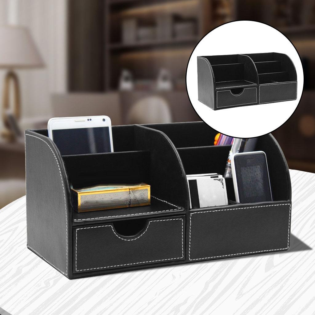Multifunctional Desktop Storage Box  Office Business Organizer Rack