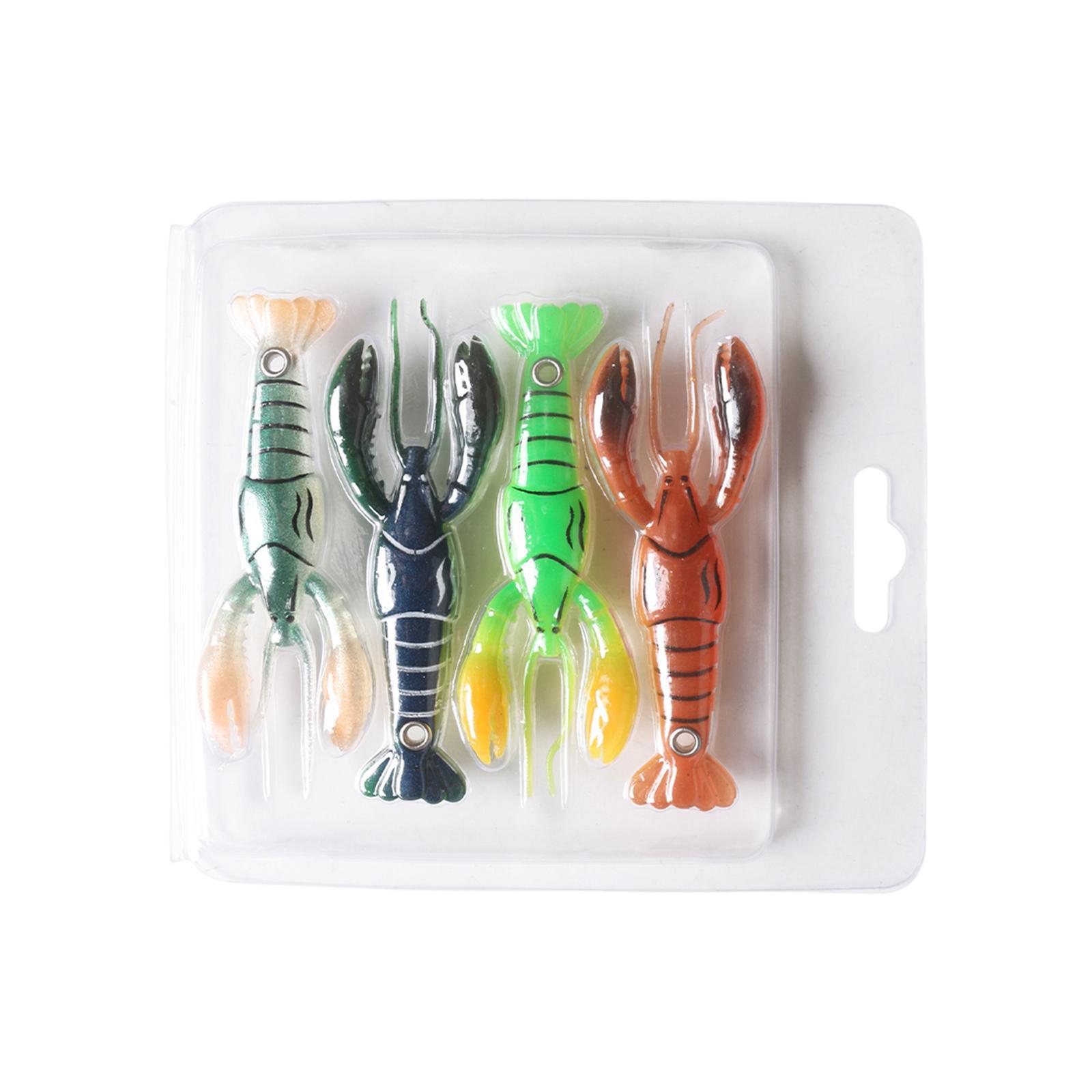 4Pcs Fishing Lures Set Squid Lures Outdoor Octopus  for Salmon Saltwater