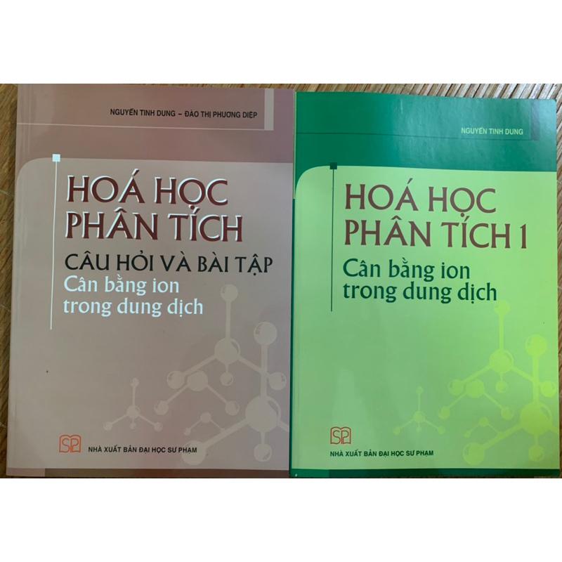 Sách - Combo 2 cuốn hoá học phân tích cân bằng ion trong dung dịch và bài tập