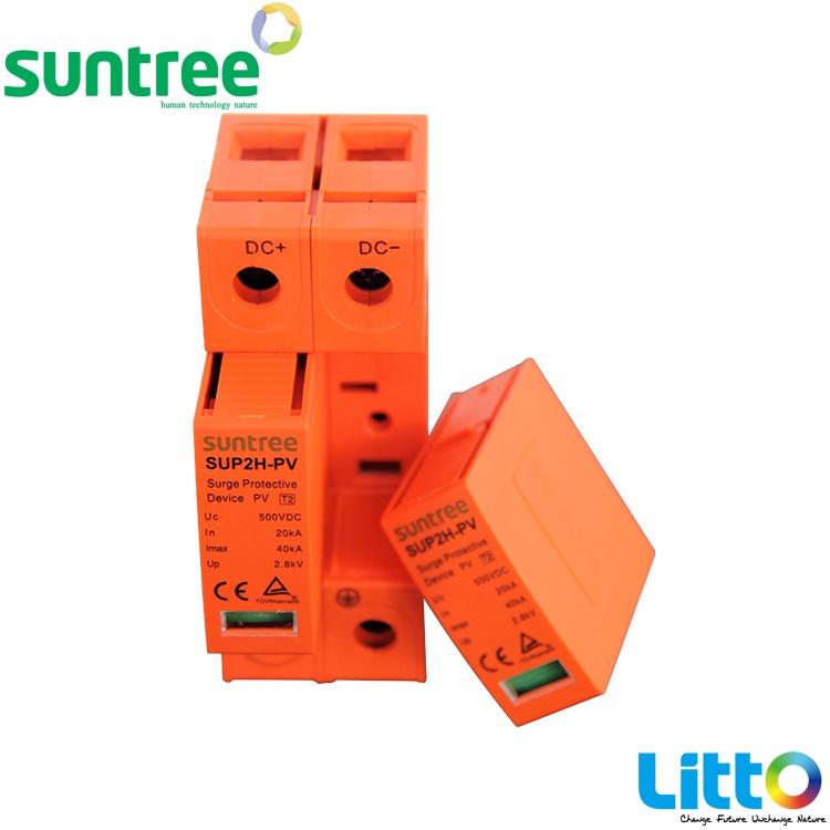 CHỐNG SÉT DC SUNTREE 2P 500VDC, 2P 800VDC - Hàng Chính Hãng