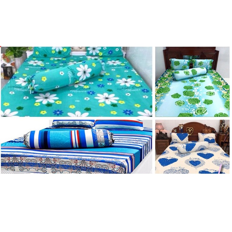 BỘ DRAP GỐI THUN LẠNH HÀN QUỐC giao ngẫu nhiên