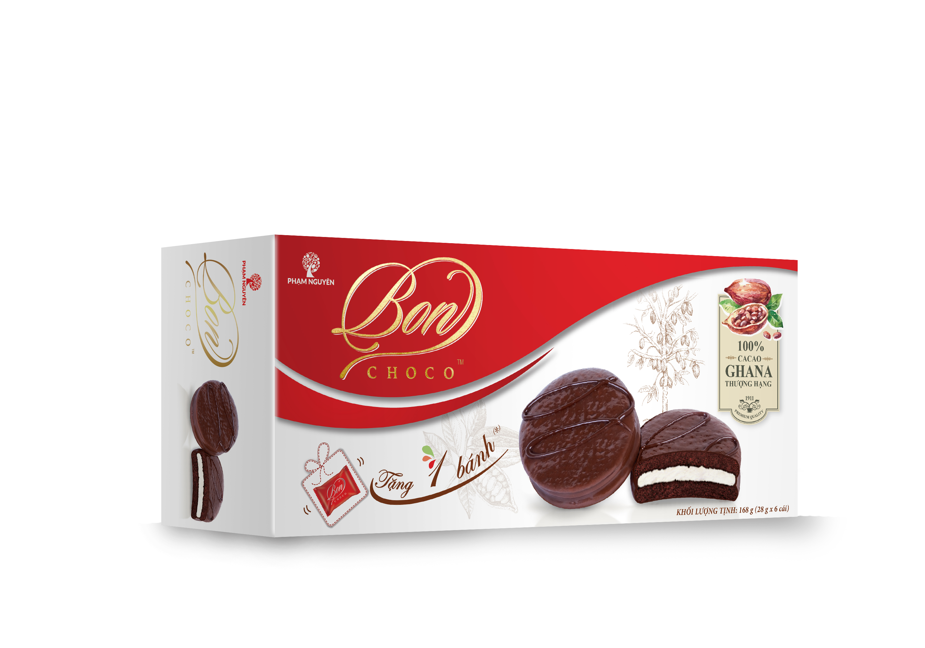 Bánh Bon Choco 168g