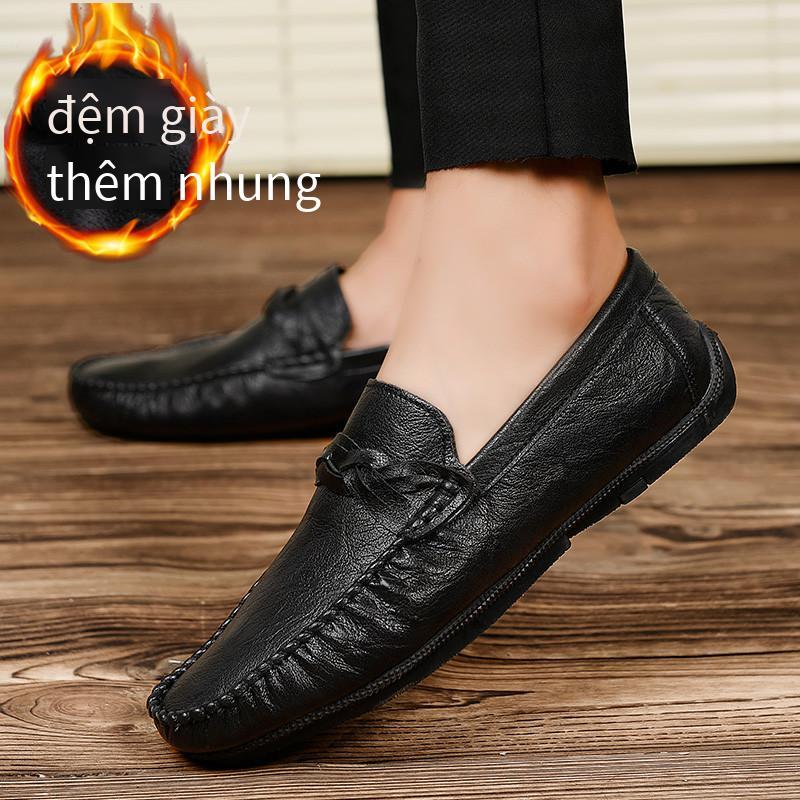 Kiểu giày da mới nhất, khuyến mãi mới nhất, giày công sở chống mài mòn, giày thường, chống trượt