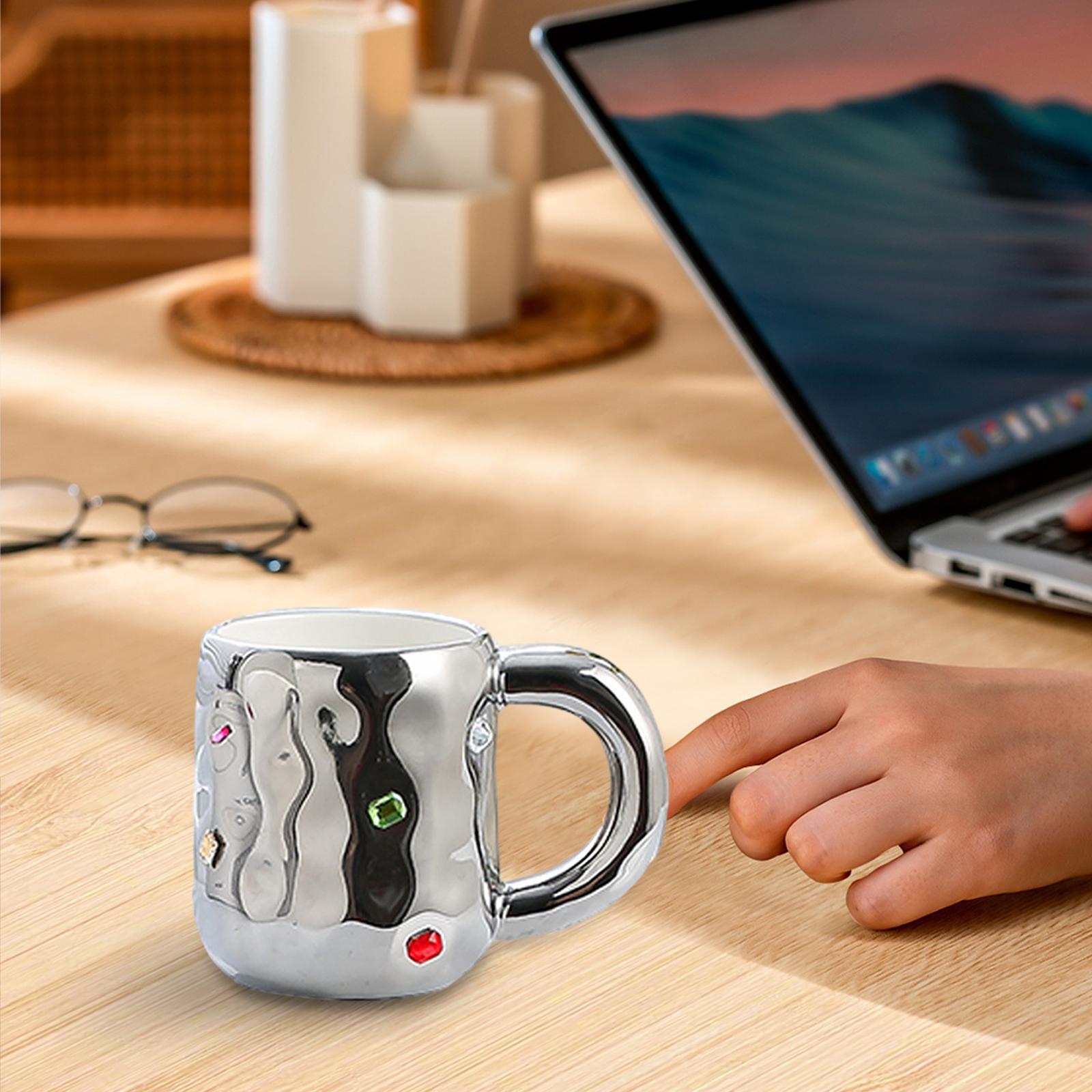 Ceramic Coffee Mug Milk Mug Cup Office Dorm Home Tea Cup Coffee Cup for Beverage Juice Breakfast Milk Valentines Day Birthday Gift