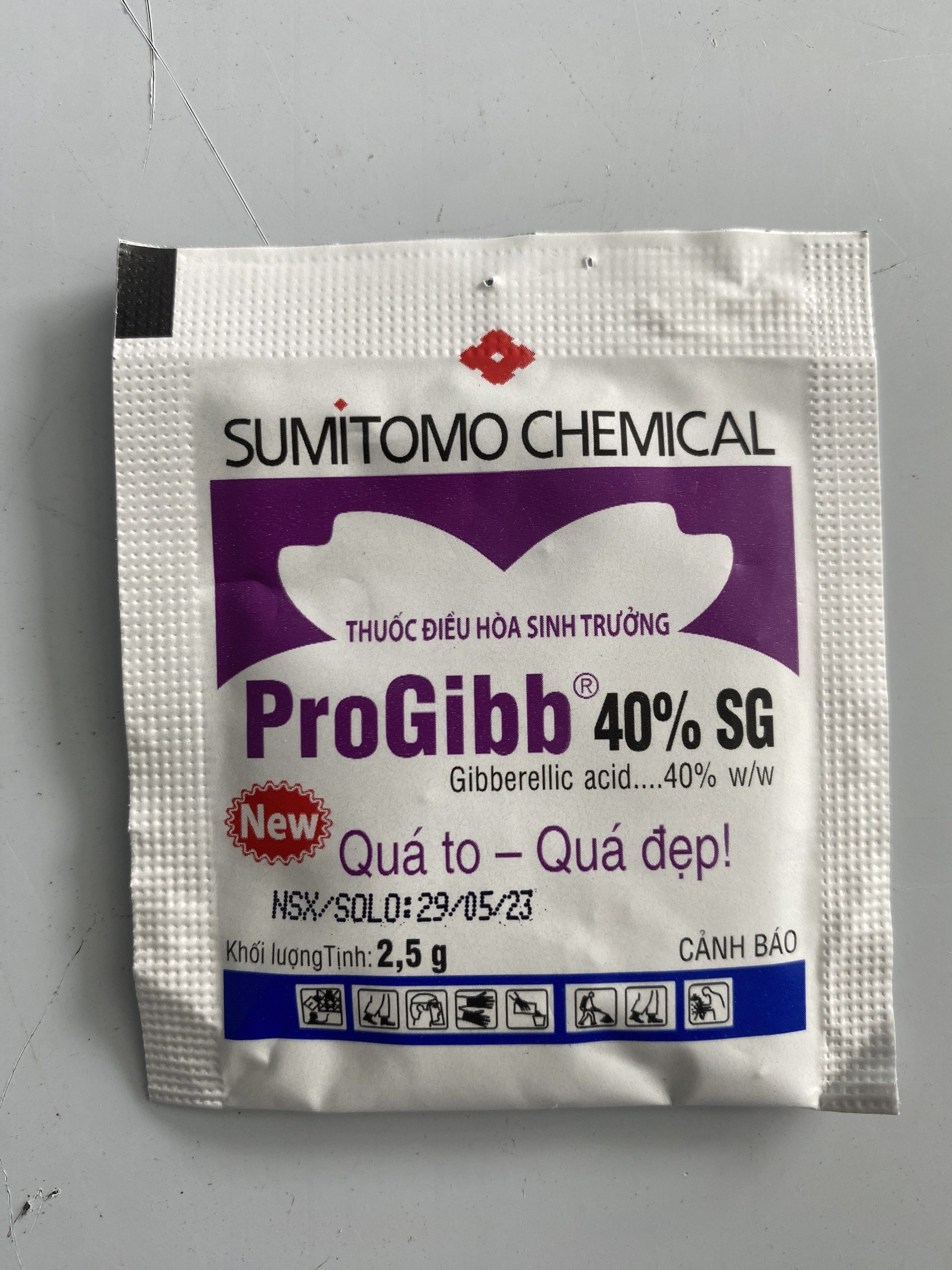 Thuốc điều hòa sinh trưởng Progibb 40SG | Gói 2.5g