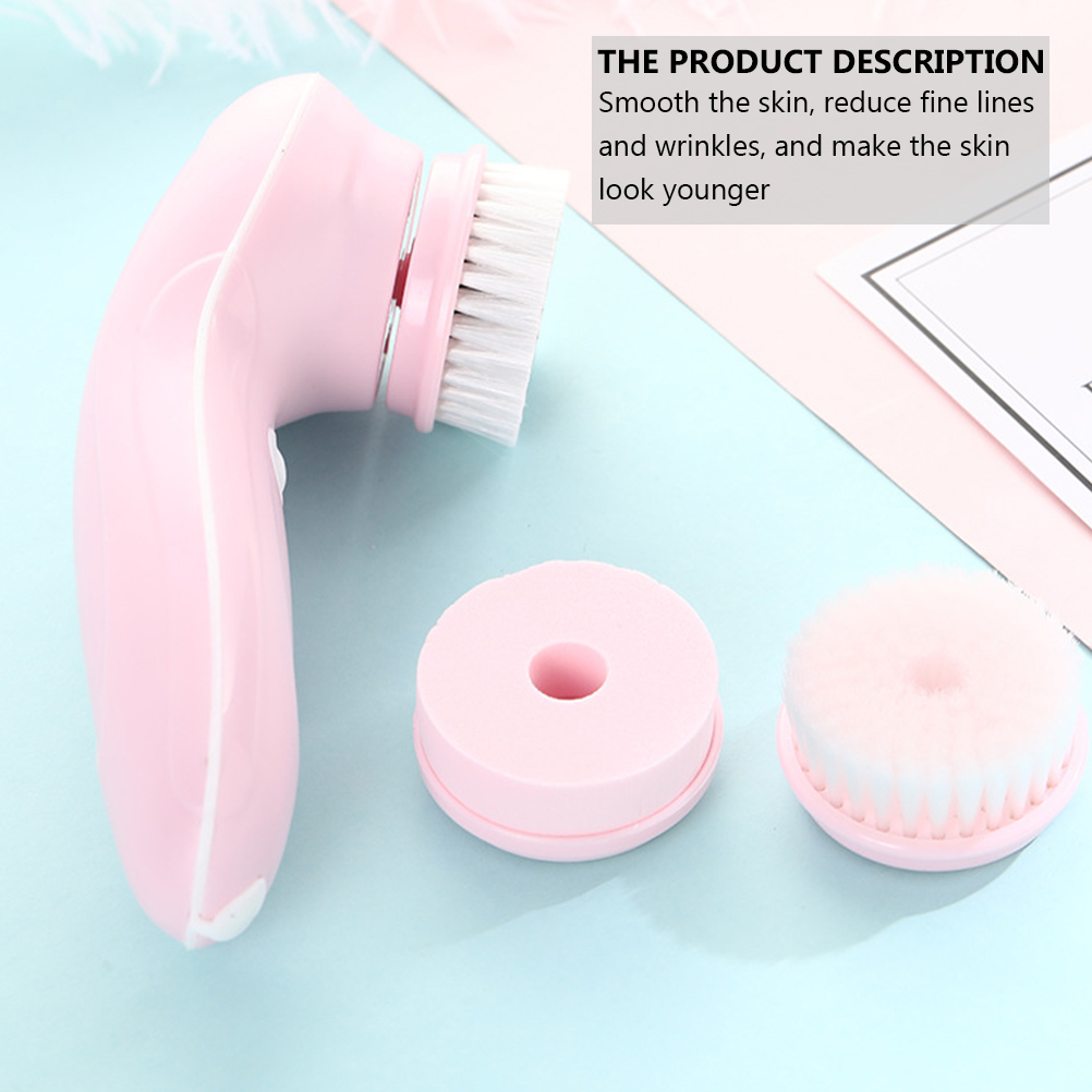 Mặt Chống Thấm Nước Thân Bàn Chải Rửa Mặt Bàn Chải Mát Xa Da Mặt Lỗ Chân Lông Bụi