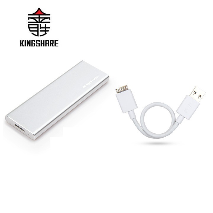 Box Kingshare SSD M2 SATA To USB 3.0 - Màu Ngẫu Nhiên - Hàng Nhập Khẩu