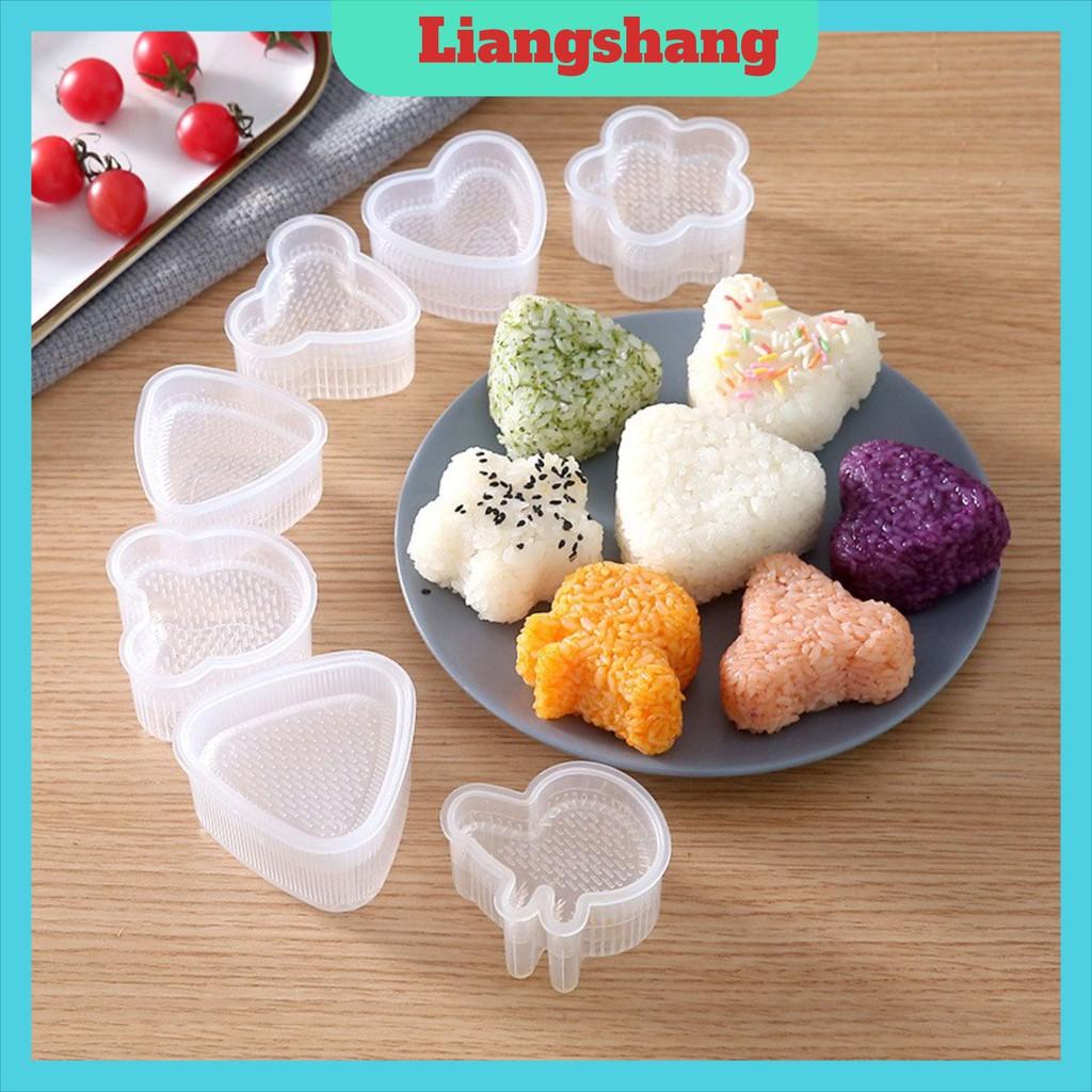 sét 7 Khuôn làm cơm nắm Onigiri kiểu nhật cho bé