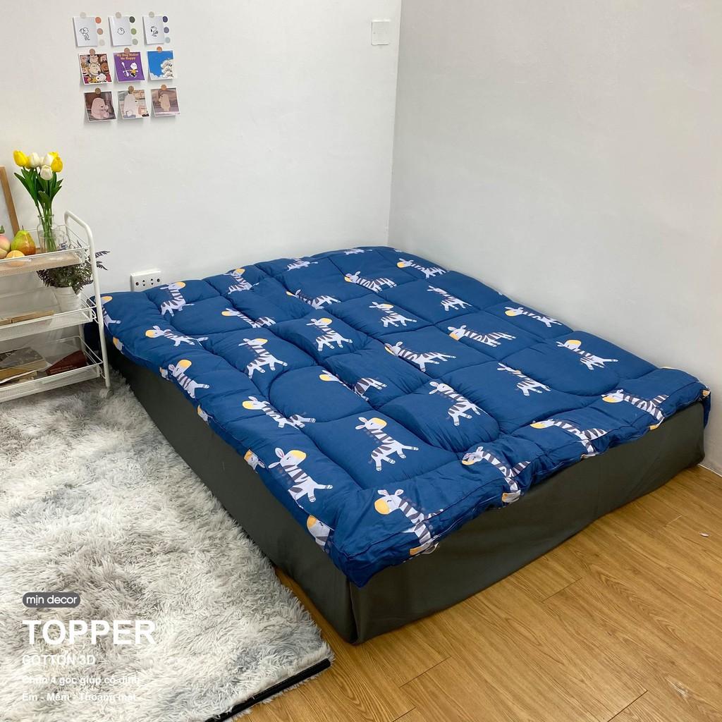 Tấm Topper Topper Hướng Dương Nệm Cao Cấp - Thiết Kế Mịn Decor