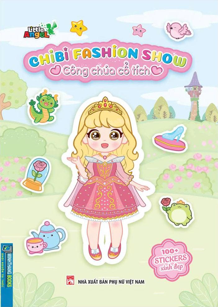 Sách - Chibi Fashion Show - Công Chúa Cổ Tích
