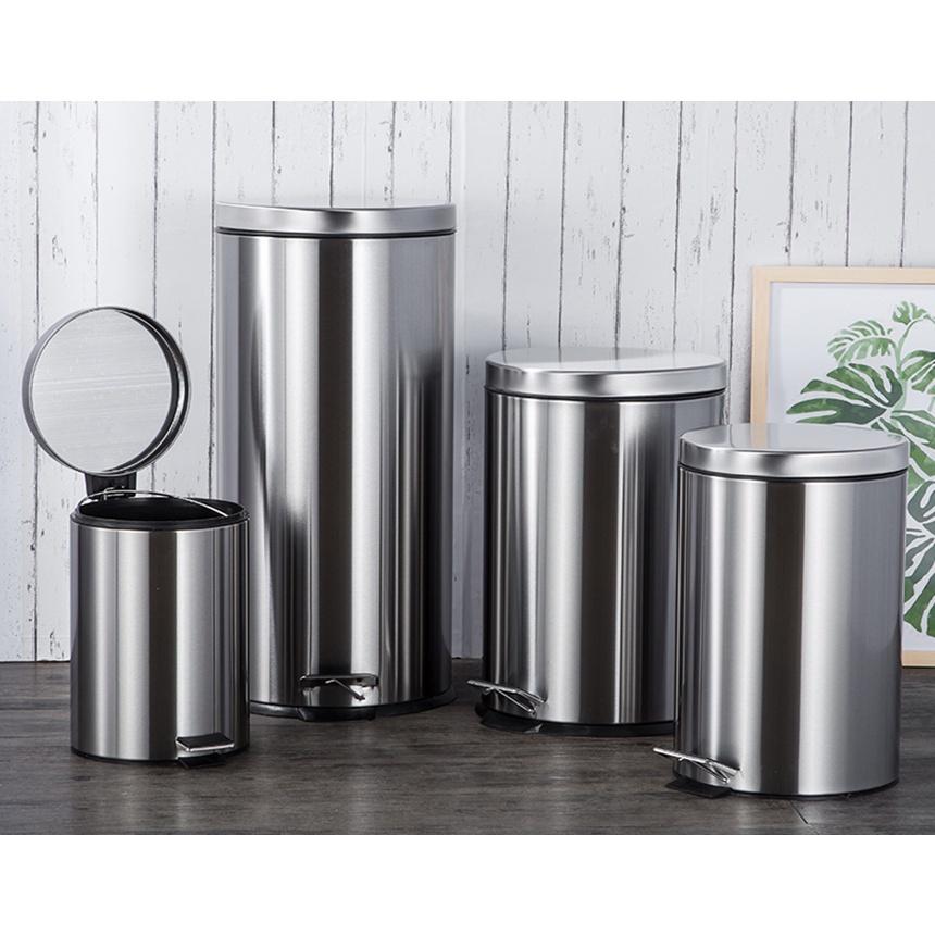 Thùng Rác Simplehuman, Dung Tích 4,5L, Chất Liệu Inox, Thiết Kế Sang Trọng, Chống Bám Vân Tay, Nhập Đức