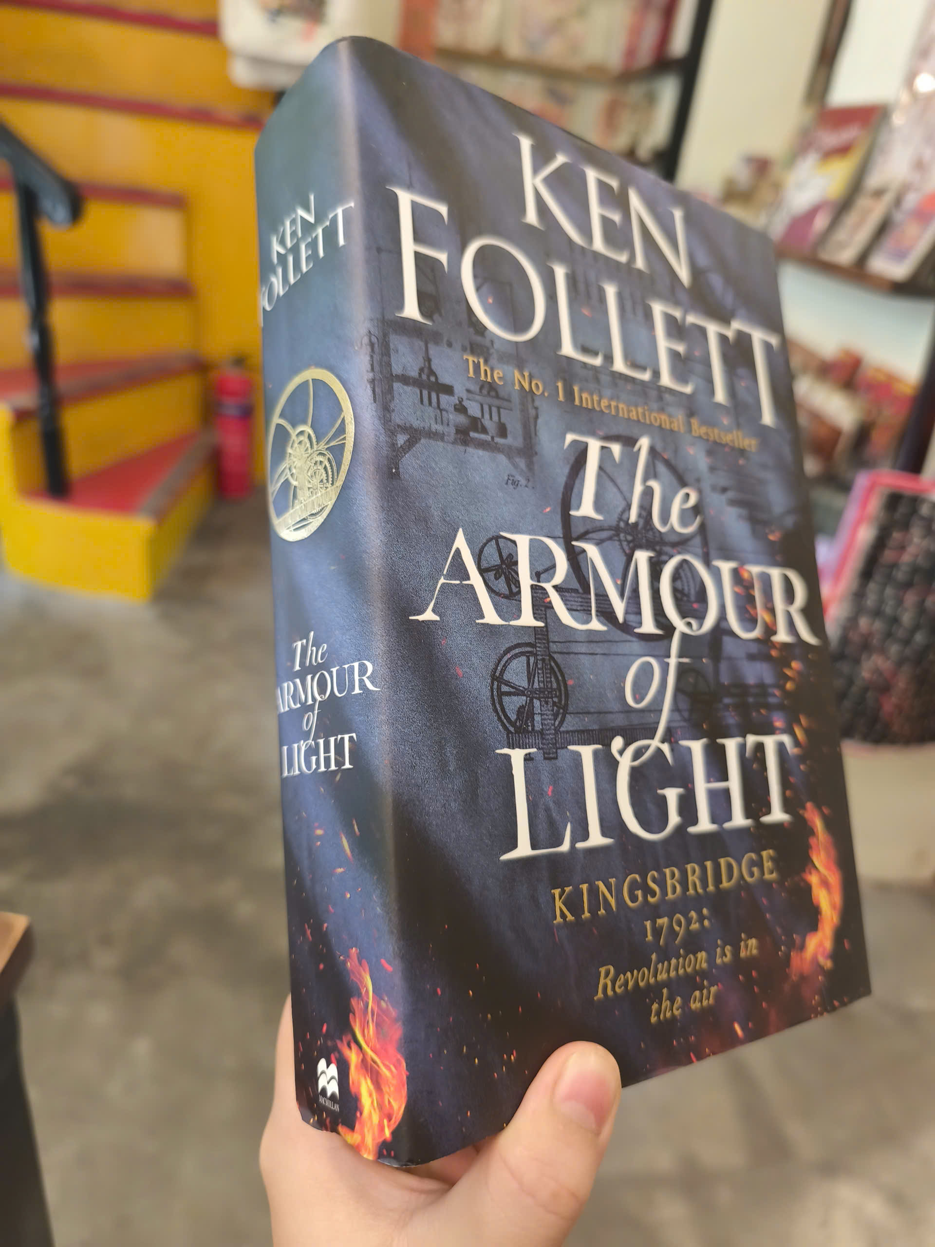 Sách - The Armour of Light by Ken Follett | Historical Fiction / Ngoại văn Nhập khẩu UK / Bìa cứng