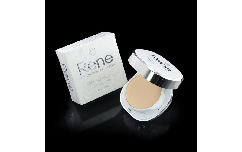 Kem phấn nền trang điểm và chống nắng Rene Air Cushion CC Cream SPF 50 PA+++