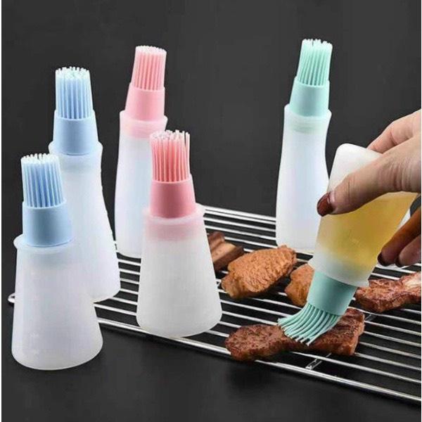 Chổi Quét Dầu Silicon Chịu Nhiệt Cao Bình Đựng Dầu Tiện Lợi