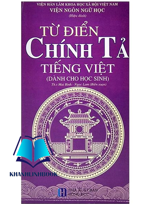 Sách Từ điển chính tả tiếng việt