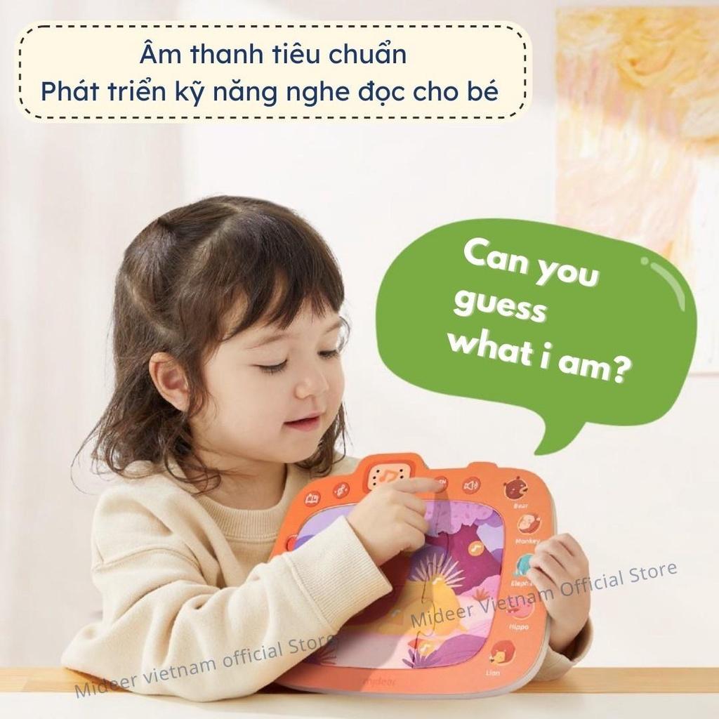 Xếp hình Mideer có âm thanh động vật cho bé 0 1 2 3 Tuổi Sound Puzzle