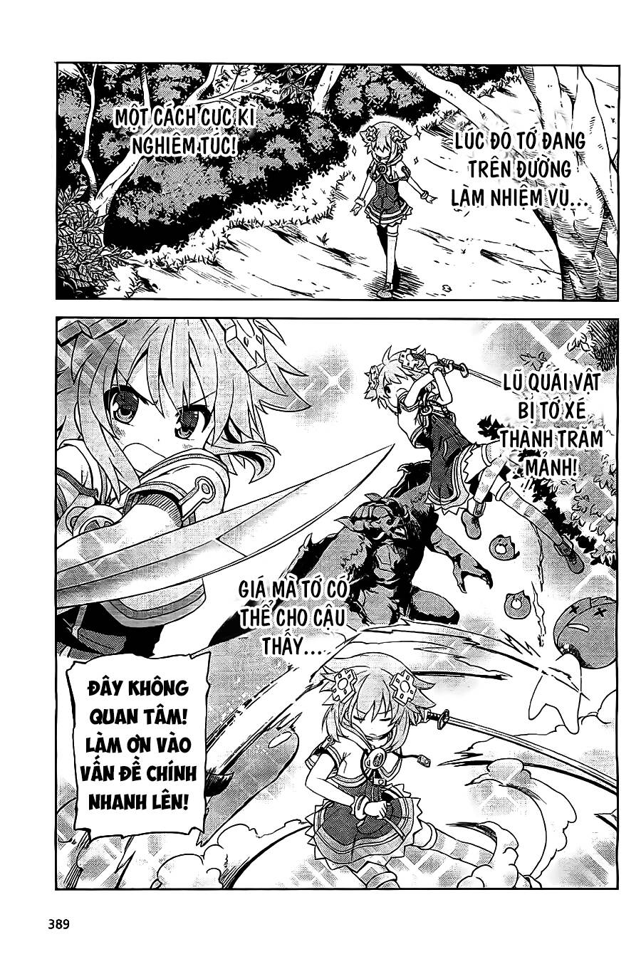 hyperdimension neptunia - hello new world chapter 5 12