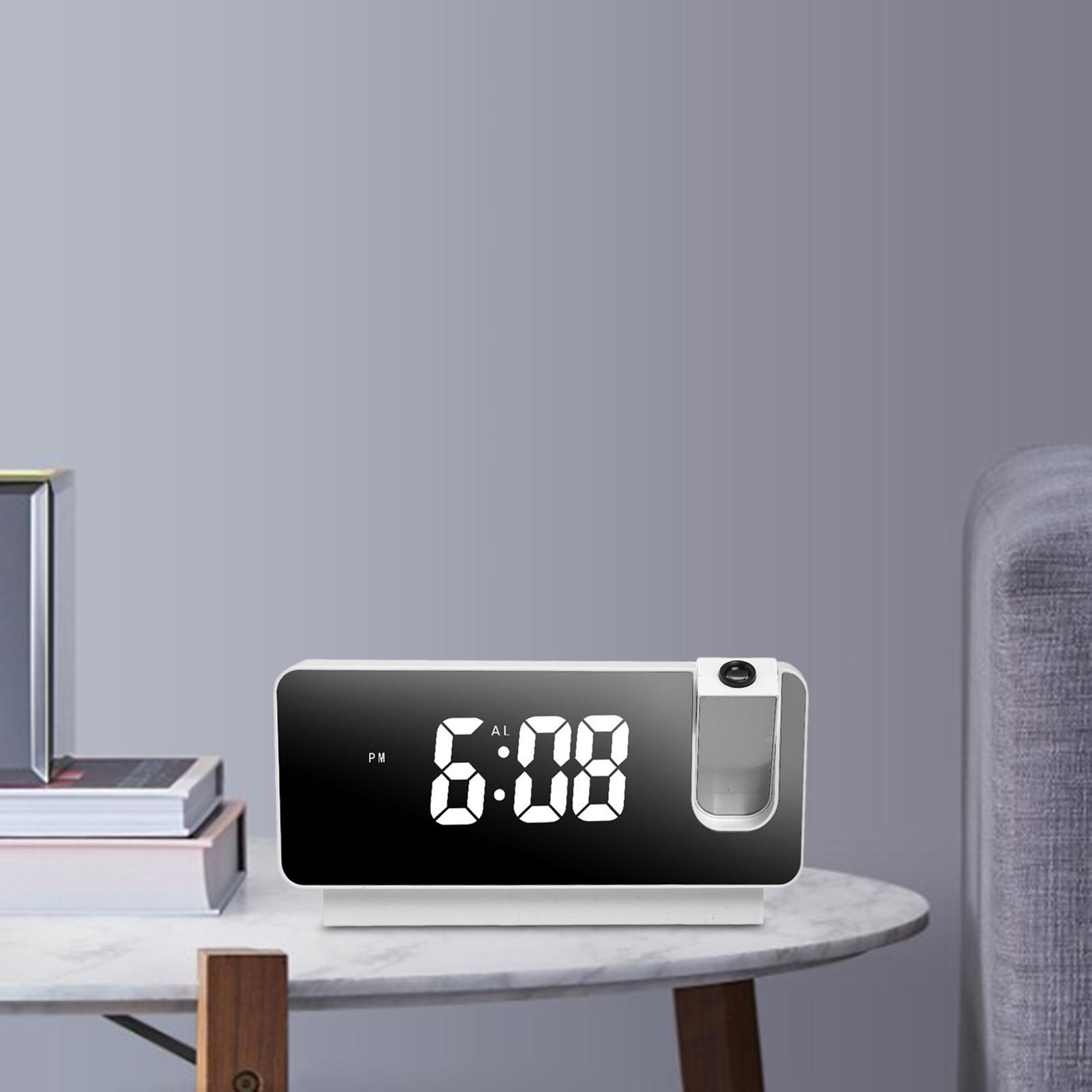 Alarm Clock Quiet Rotatable for NightStand Children Bedroom