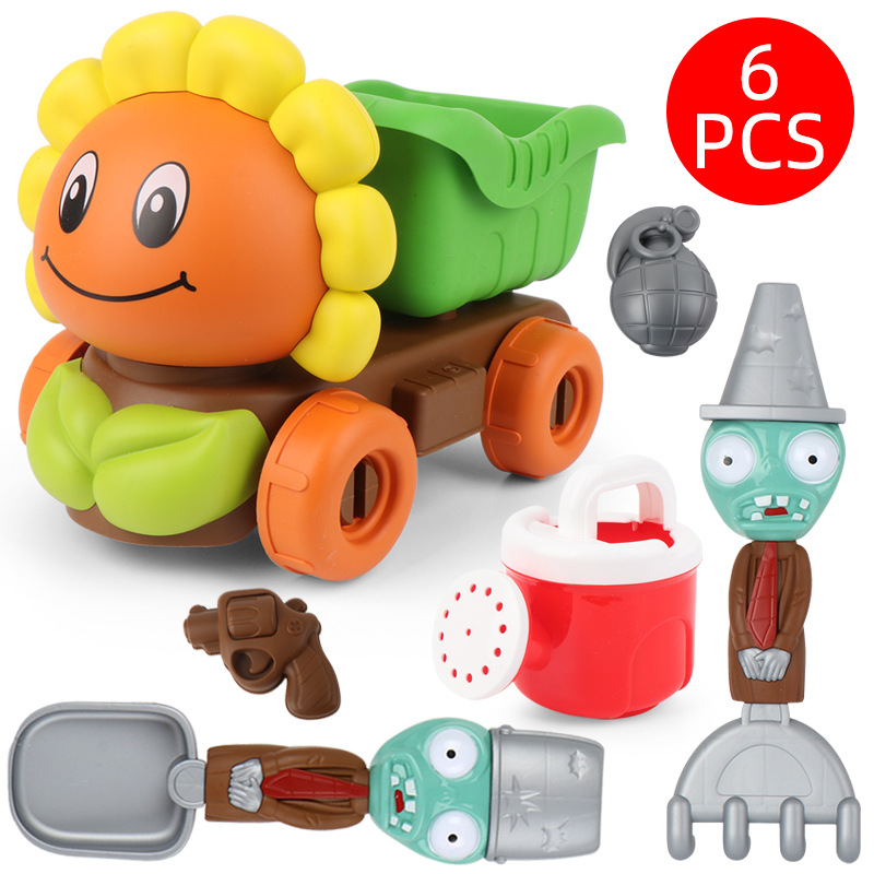 Ô Tô Đồ Chơi Phong Cách Độc Đáo Plants Vs Zombies Nhiều Phụ Kiện Thú Vị Cho Bé, Đồ chơi trên sàn cho trẻ