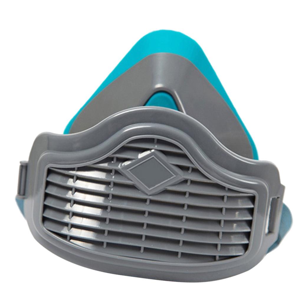 Silica Gel Facepiece Respirator Half Face Painting Spraying Gas Mask