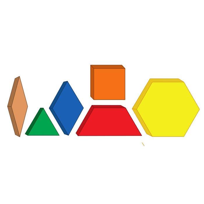 Educational Insights Trò chơi toán học các khối hình dạng - Pop-up Math Games with Pattern Blocks