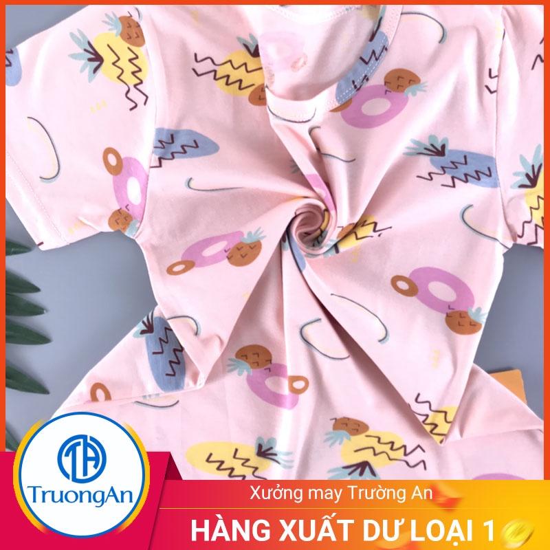 Bộ quần áo trẻ em cotton hình quả dứa