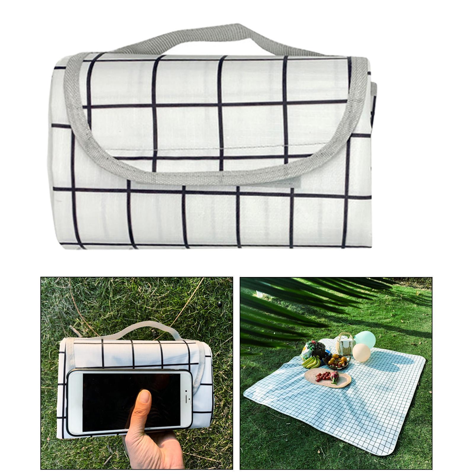 Outdoor & Picnic Blanket Extra Large Sand Proof and Waterproof Portable Beach Mat for Camping Hiking Festivals