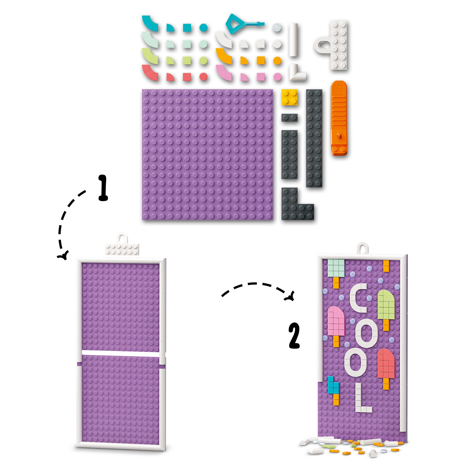 LEGO DOTS 41951 Bảng trang trí nhà cửa DIY (531 chi tiết)